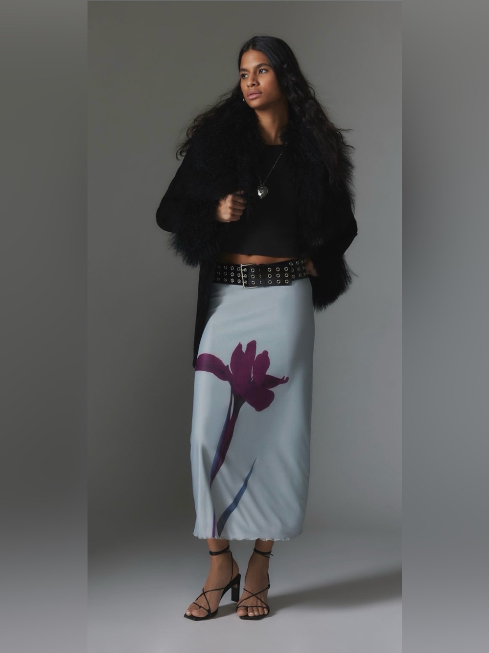 NWT Motel Lassie Midi Skirt by Urban Outfitters